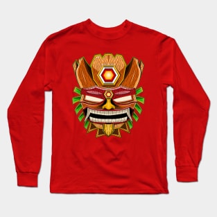 Tiki Mask Monster Long Sleeve T-Shirt